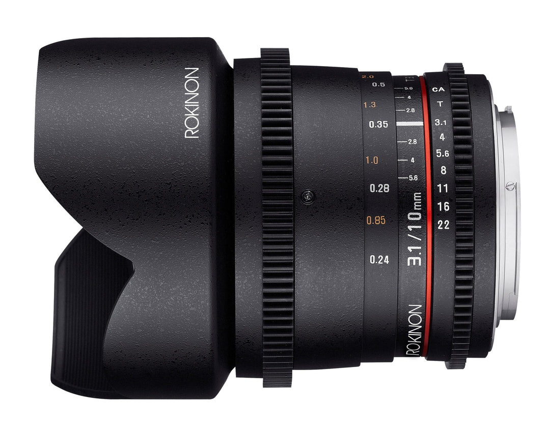 10mm T3.1 Ultra Wide Angle Cine DS - Rokinon