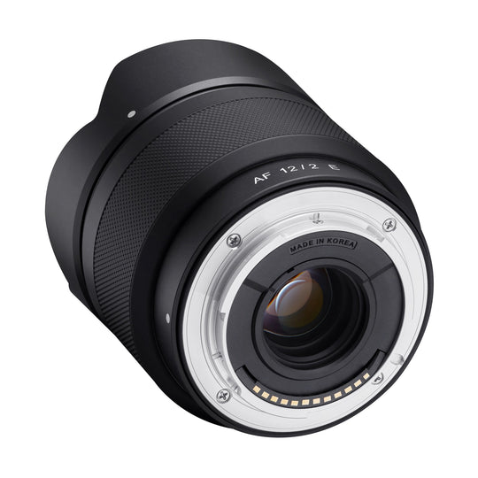 12mm F2.0 AF Compact Ultra Wide Angle APS-C with Lens Station (Sony E) - Rokinon