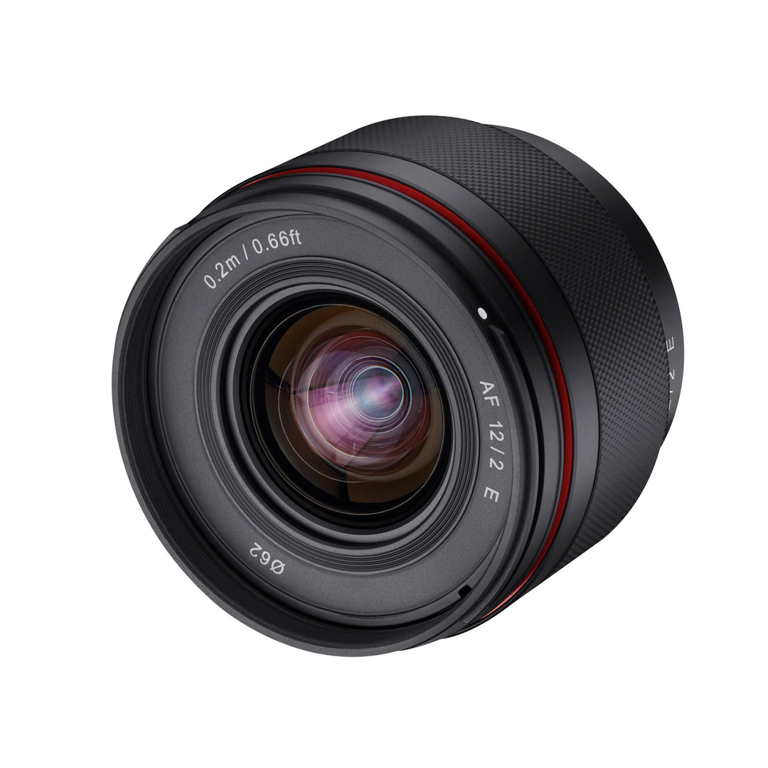 12mm F2.0 AF Compact Ultra Wide Angle APS-C with Lens Station (Sony E) - Rokinon