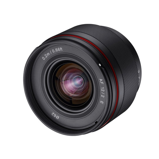 12mm F2.0 AF Compact Ultra Wide Angle APS-C with Lens Station (Sony E) - Rokinon