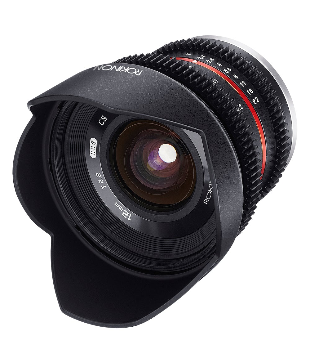 12mm T2.2 Compact High Speed Wide Angle Cine - Rokinon