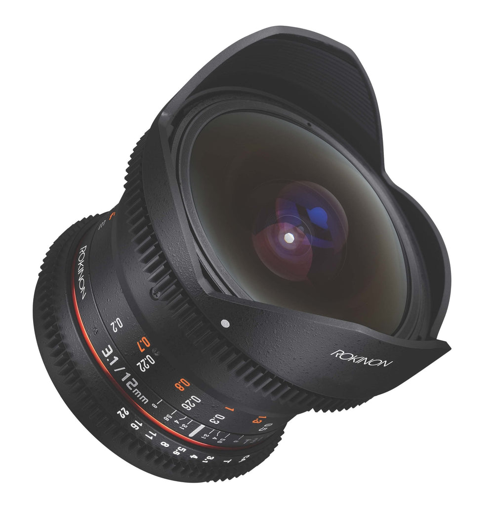 12mm T3.1 Full Frame Fisheye Cine DS - Rokinon