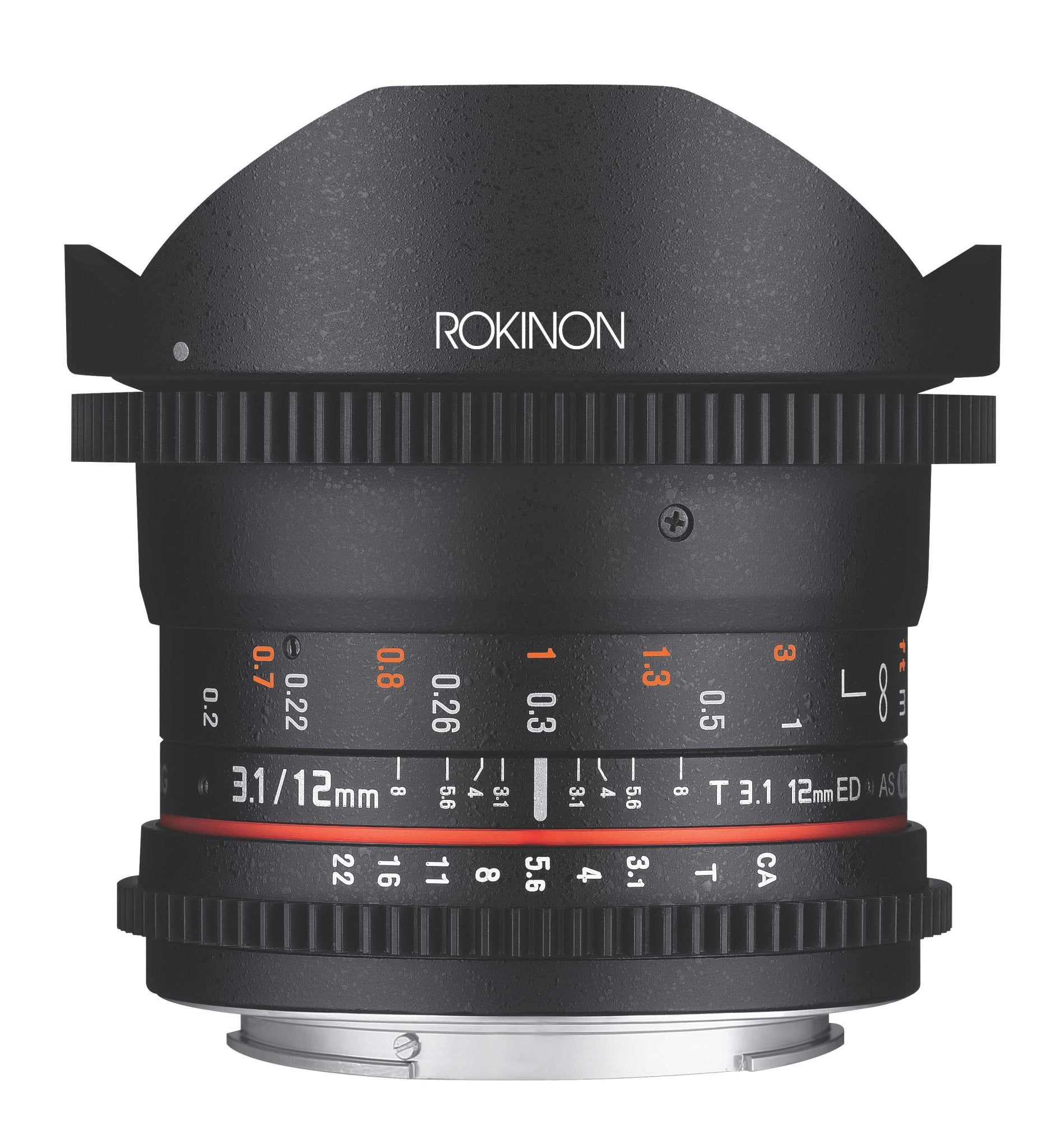12mm T3.1 Full Frame Fisheye Cine DS - Rokinon