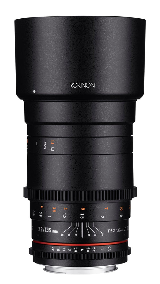 135mm T2.2 Full Frame Telephoto Cine DS - Rokinon