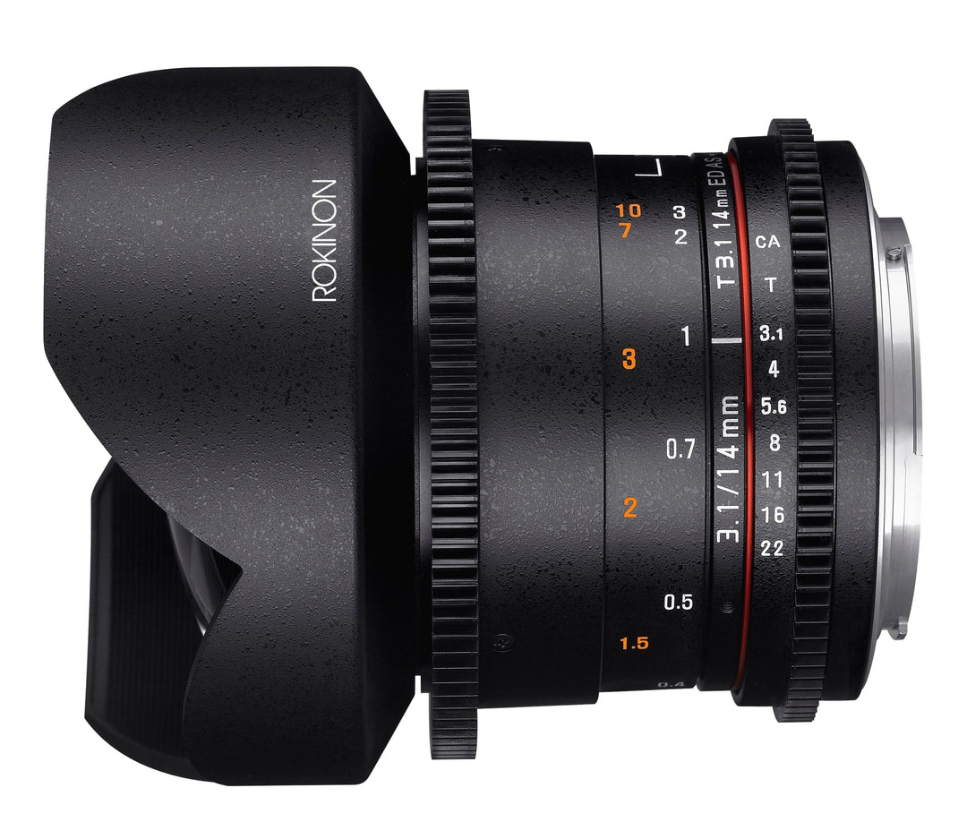 14, 24, 35, 50, 85, 135mm Cine DS Lens Bundle - Rokinon