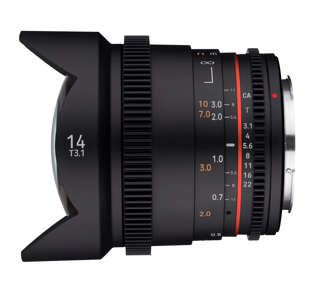 14, 24, 35, 50, 85mm Cine DSX Lens Bundle - Rokinon