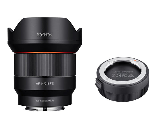 14mm F2.8 AF Wide Angle with Lens Station (Sony E) - Rokinon