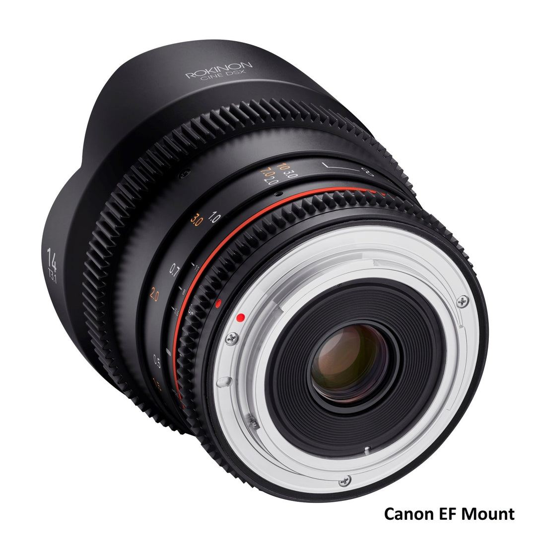 14mm T3.1 Full Frame Ultra Wide Angle Cine DSX - Rokinon