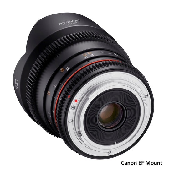 14mm T3.1 Full Frame Ultra Wide Angle Cine DSX - Rokinon
