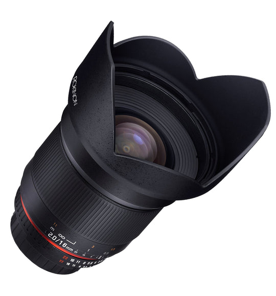 16mm F2.0 High Speed Wide Angle - Rokinon