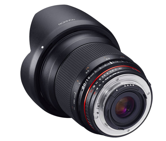 16mm F2.0 High Speed Wide Angle - Rokinon