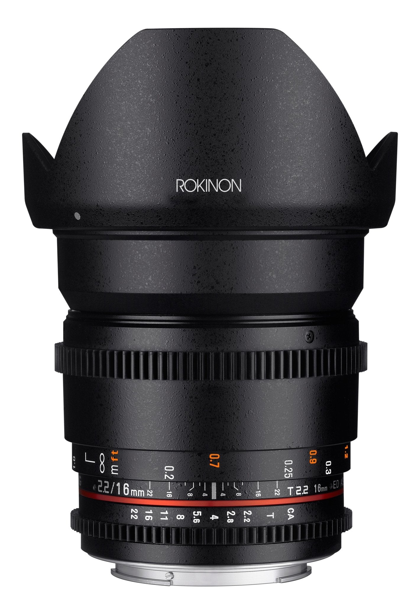 16mm T2.2 High Speed Wide Angle Cine DS – Rokinon