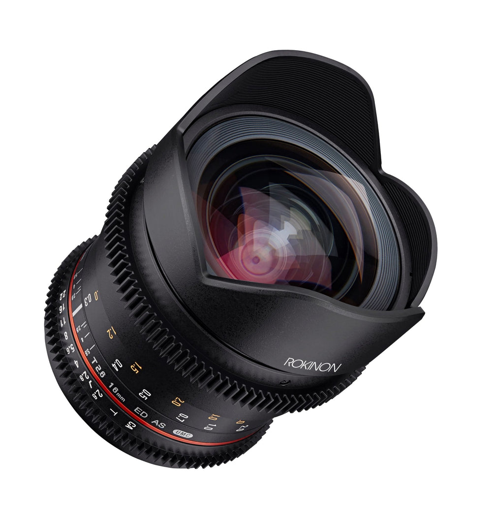 16mm T2.6 Full Frame Super Wide Angle Cine DS - Rokinon