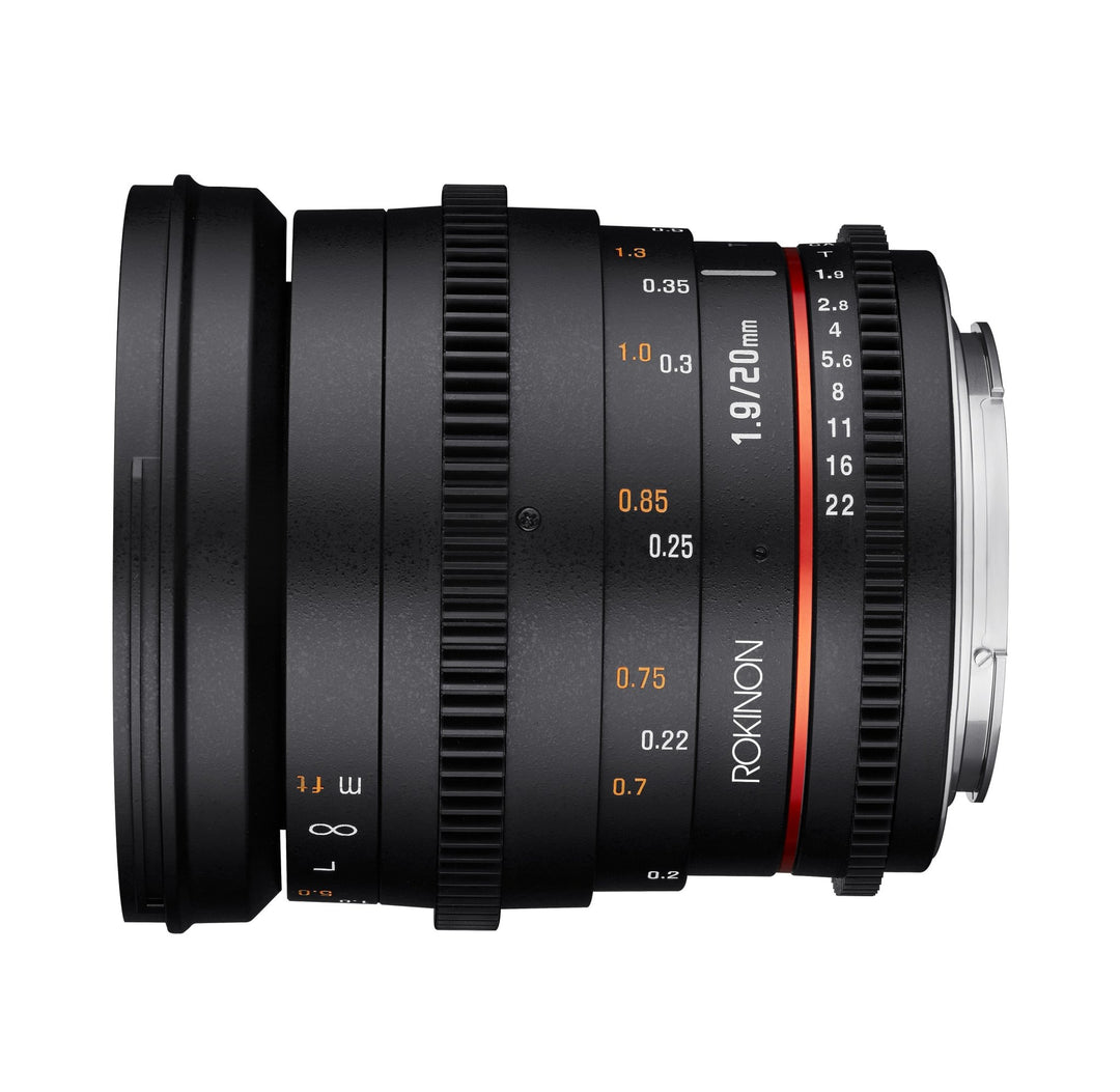 20mm T1.9 Full Frame Wide Angle Cine DS - Rokinon