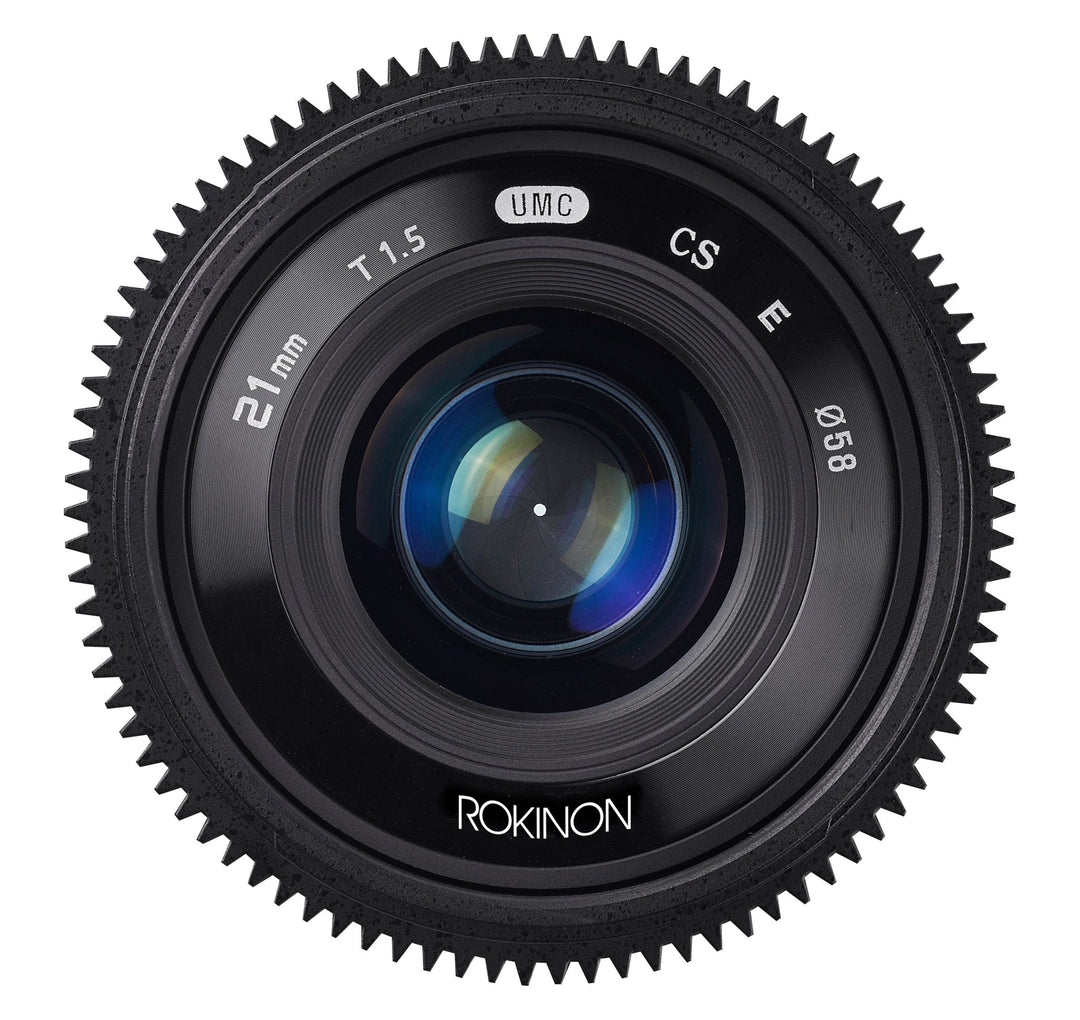 21mm T1.5 Compact High Speed Wide Angle Cine - Rokinon