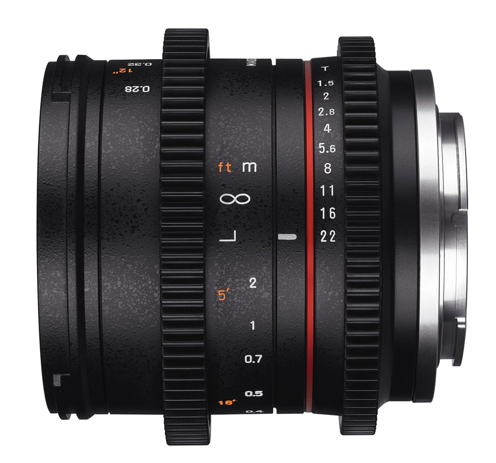 21mm T1.5 Compact High Speed Wide Angle Cine - Rokinon