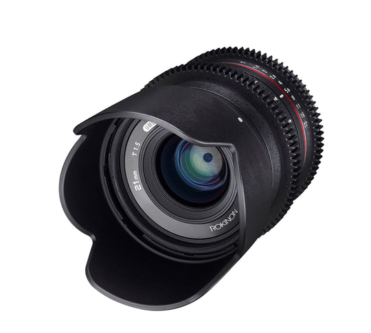 21mm T1.5 Compact High Speed Wide Angle Cine - Rokinon