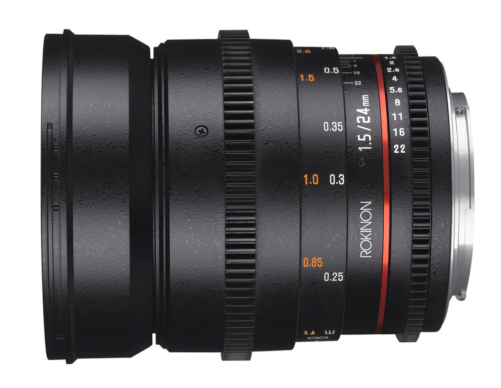 24mm T1.5 Full Frame Wide Angle Cine DS - Rokinon