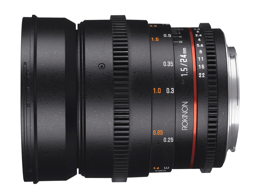 24mm T1.5 Full Frame Wide Angle Cine DS - Rokinon