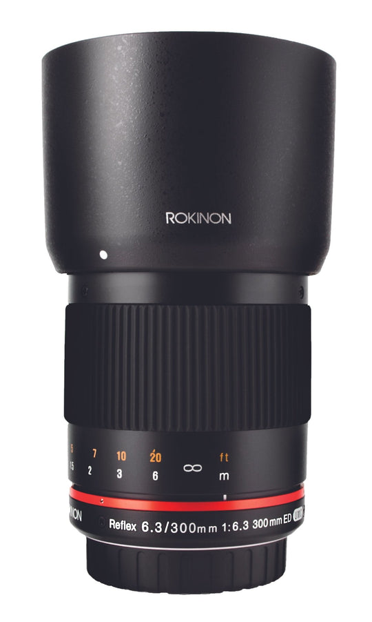 300mm F6.3 Catadioptric Compact Telephoto for Mirrorless Cameras - Rokinon