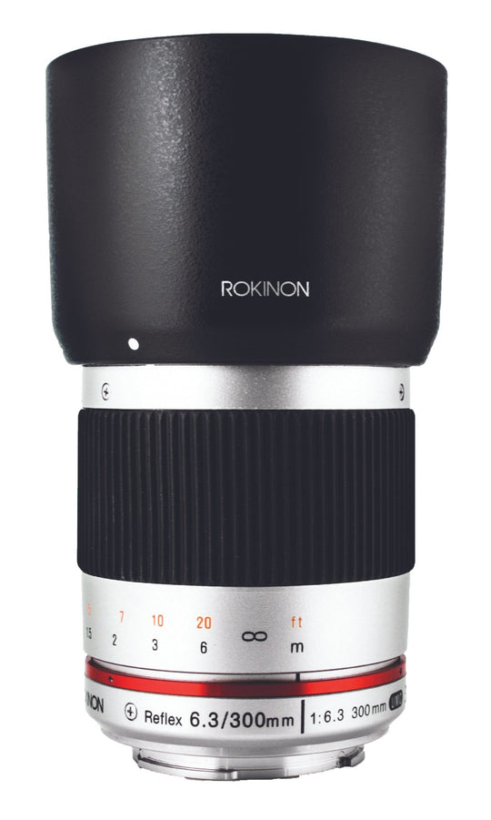 300mm F6.3 Catadioptric Compact Telephoto for Mirrorless Cameras - Rokinon