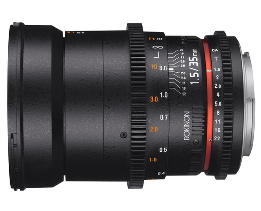 35mm T1.5 Full Frame Wide Angle Cine DS - Rokinon