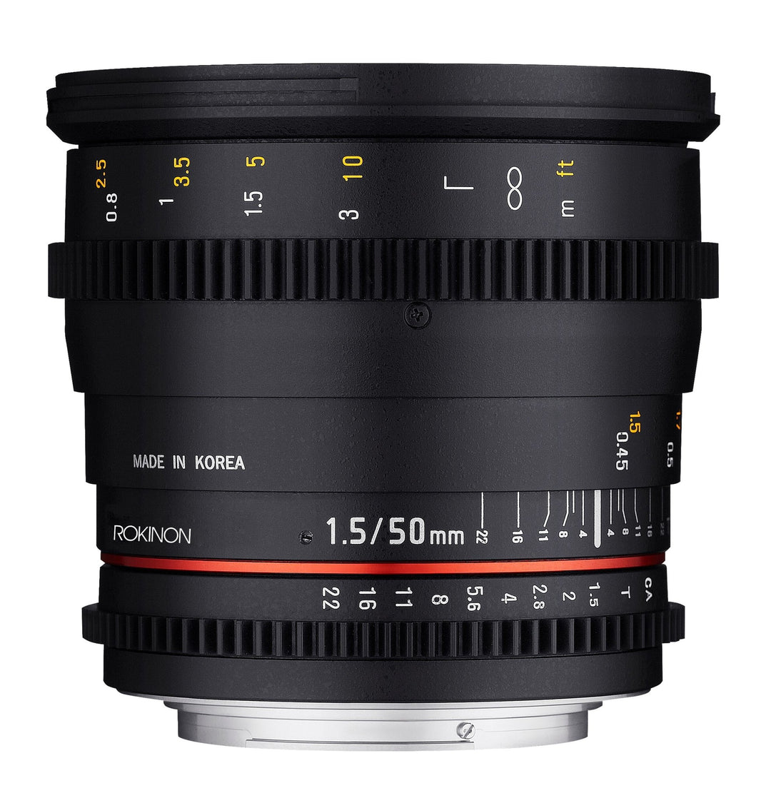 50mm T1.5 Full Frame Cine DS - Rokinon