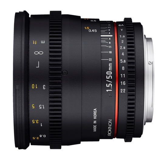 50mm T1.5