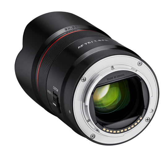 75mm F1.8 AF Compact Full Frame Telephoto (Sony E) - Rokinon