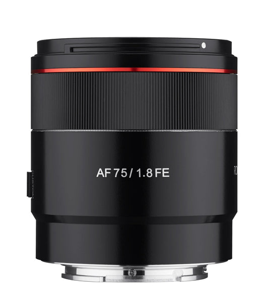75mm F1.8 AF Compact Full Frame Telephoto with Lens Station (Sony E) - Rokinon