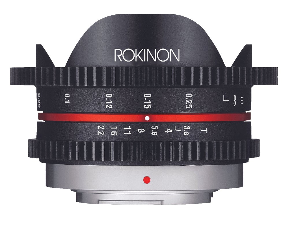 7.5mm T3.8 Compact Fisheye Cine (MFT) - Rokinon