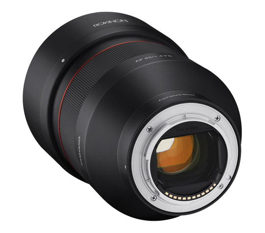 85mm F1.4 AF Full Frame Telephoto with Lens Station (Sony E) - Rokinon