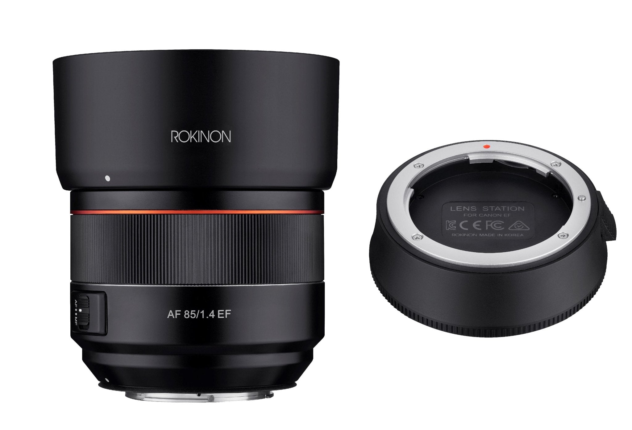 85mm F1.4 AF High Speed Full Frame Telephoto with Lens Station (Canon EF) - Rokinon