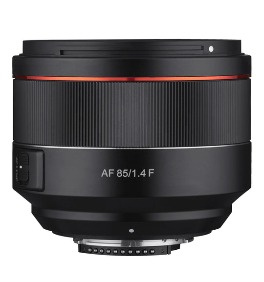 85mm F1.4 AF High Speed Full Frame Telephoto with Lens Station (Nikon F) - Rokinon