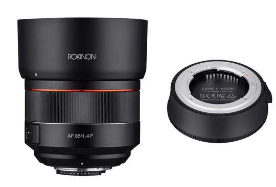 85mm F1.4 AF High Speed Full Frame Telephoto with Lens Station (Nikon F) - Rokinon
