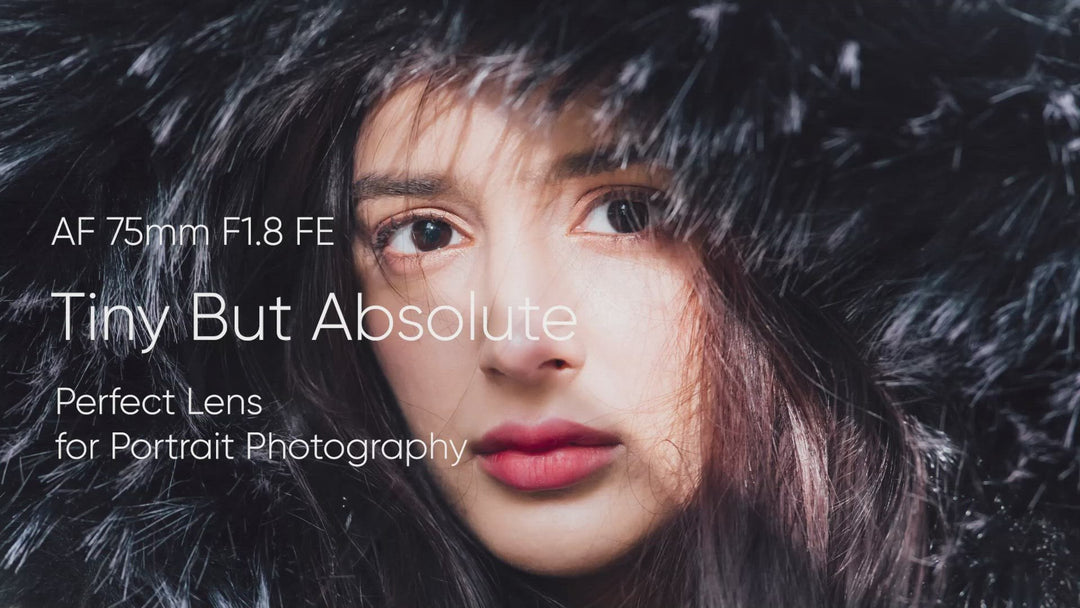 75mm F1.8 AF Compact Full Frame Telephoto (Sony E)