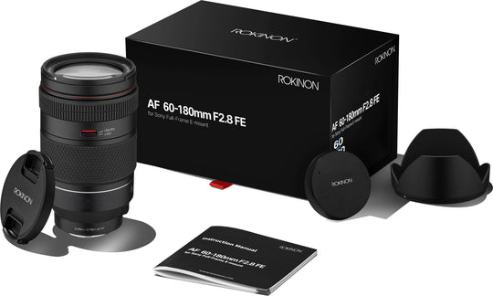 60-180mm F2.8 AF Zoom Lens (Sony FE Mount) - Rokinon