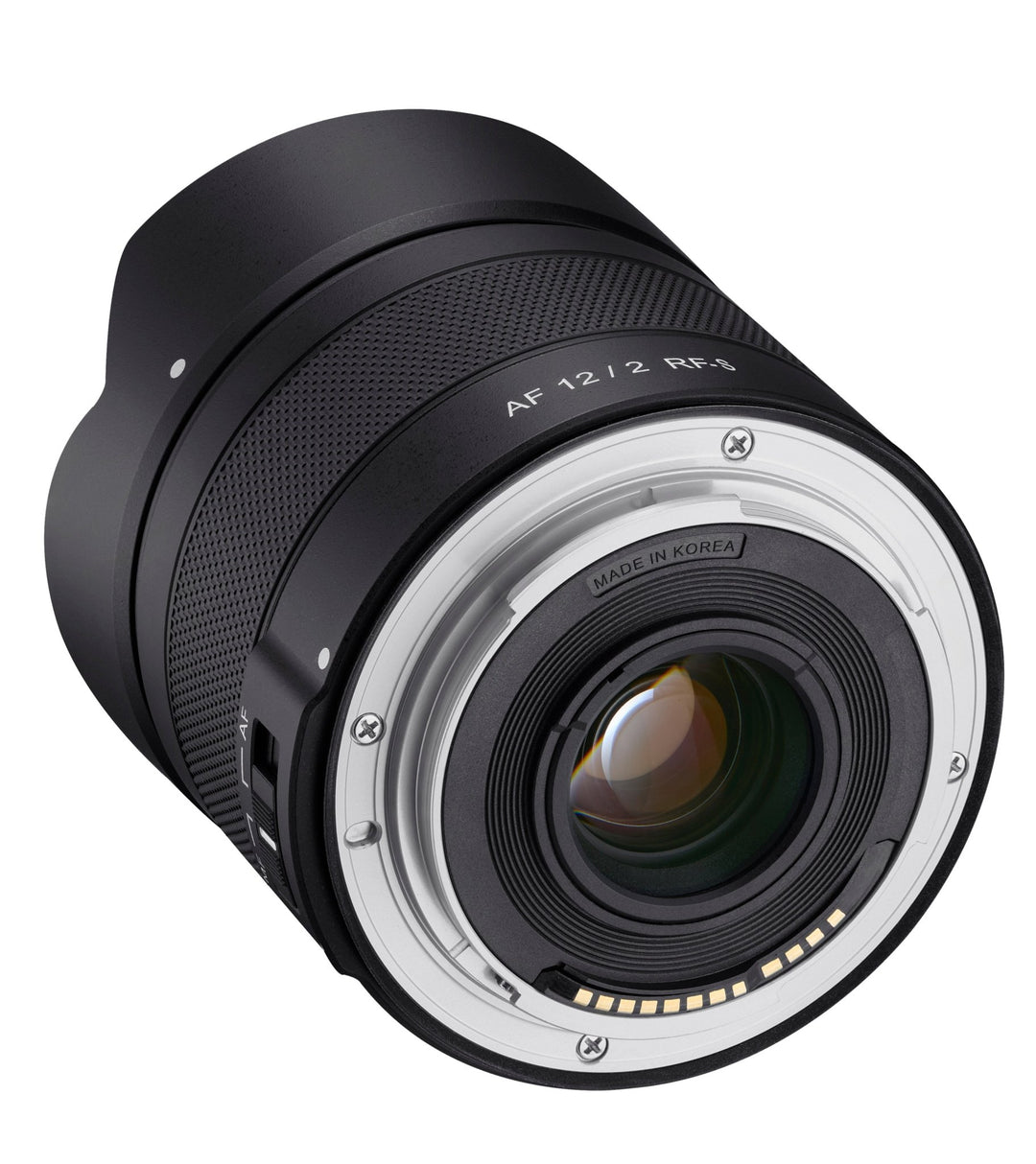 AF 12mm F2.0 RF - S Ultra - Wide Angle Prime Lens (Canon RF - S) - Rokinon