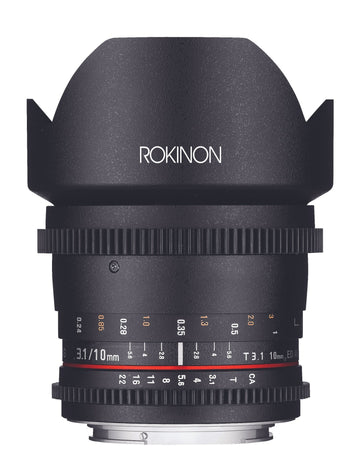 10mm T3.1 Ultra Wide Angle Cine DS - Rokinon