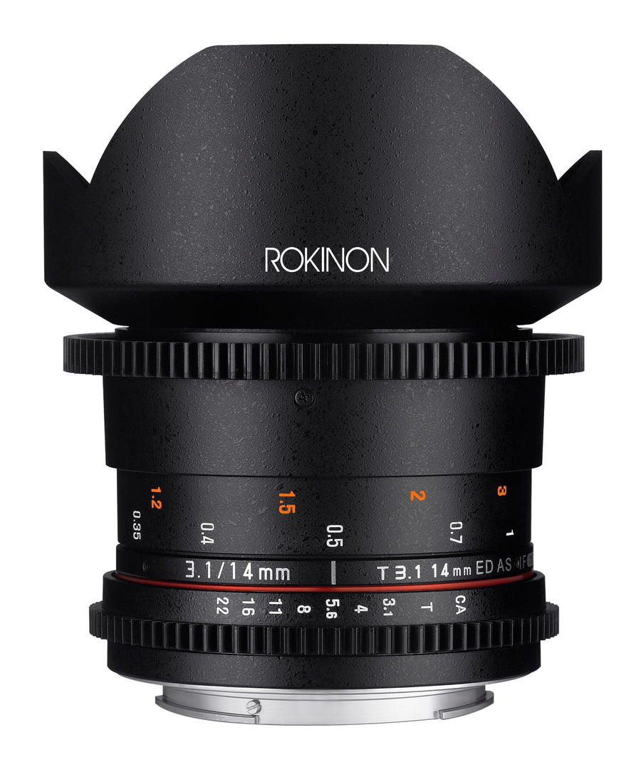 12, 14, 24, 35mm Cine DS Lens Bundle - Rokinon