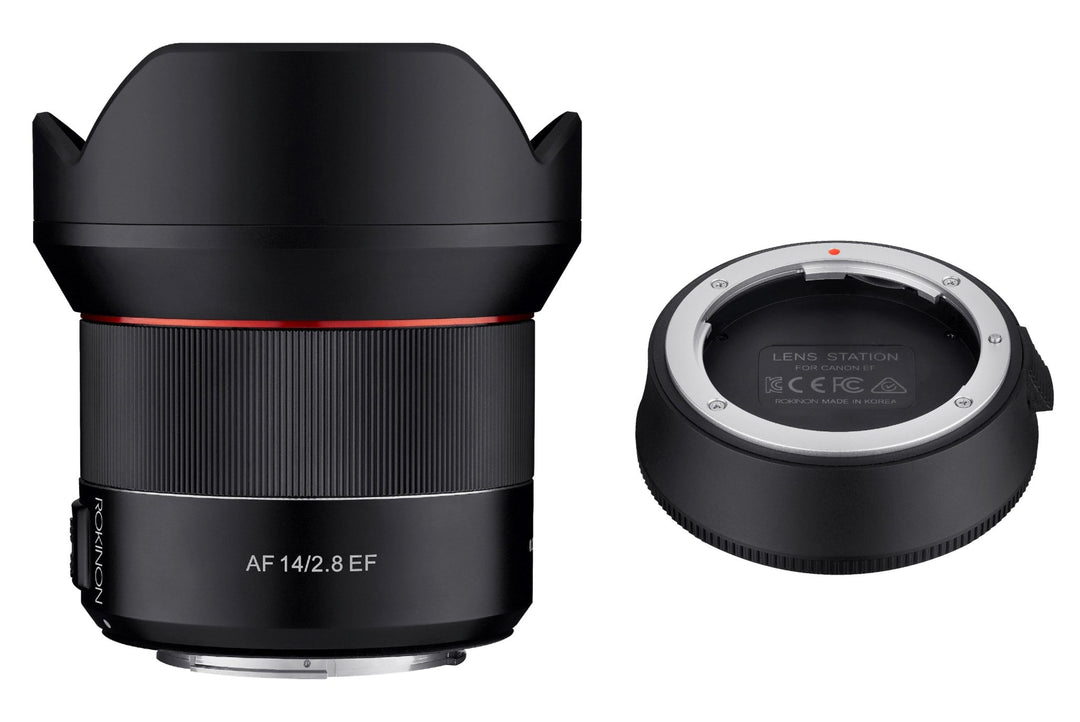 14mm F2.8 AF Weather Sealed Wide Angle with Lens Station (Canon EF) - Rokinon