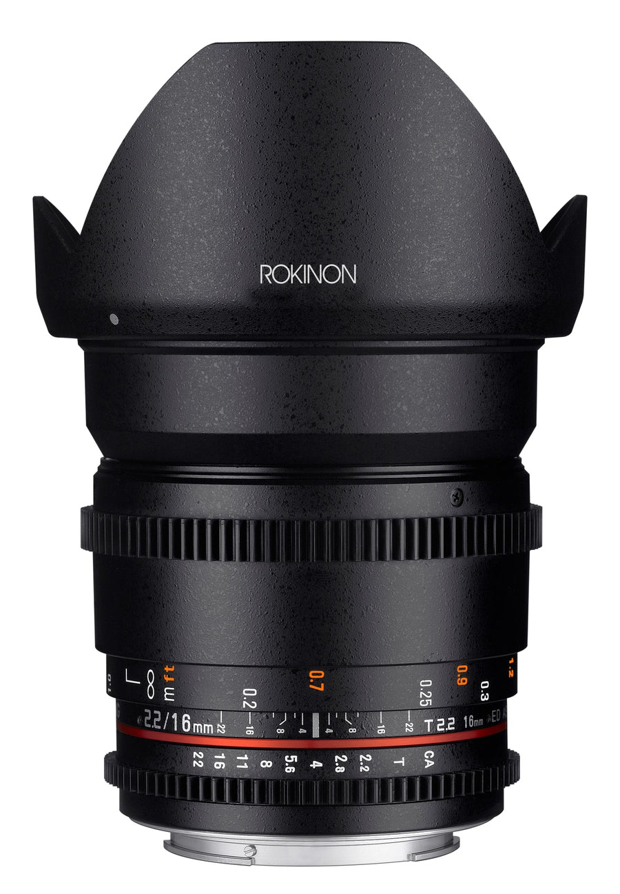 16, 35, 50, 85mm Cine DS Lens Bundle - Rokinon