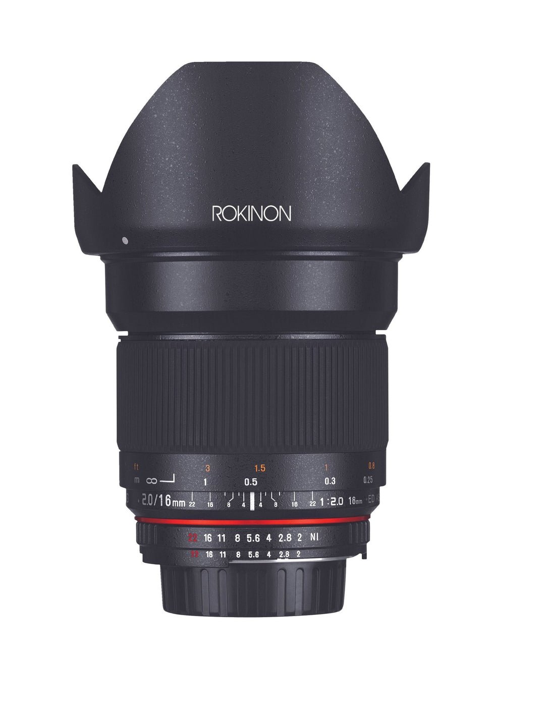 16mm F2.0 High Speed Wide Angle - Rokinon