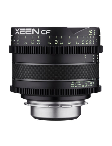 16mm T2.6 Ultra Wide Angle XEEN CF Pro Cinema Lens