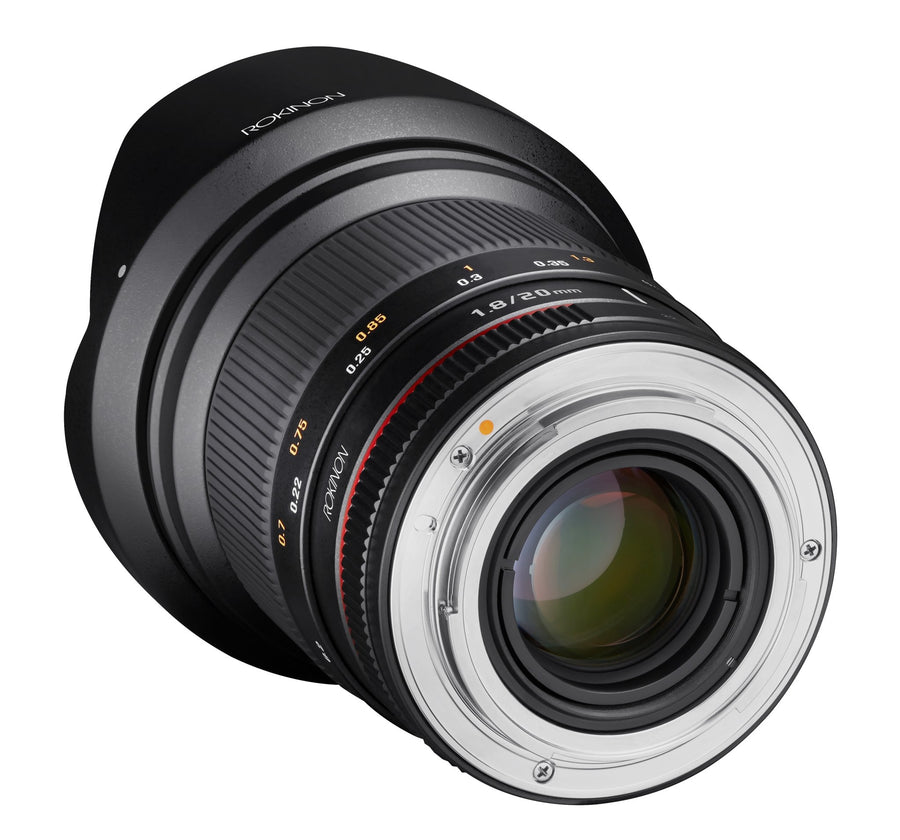 20mm F1.8 Full Frame Wide Angle - Rokinon