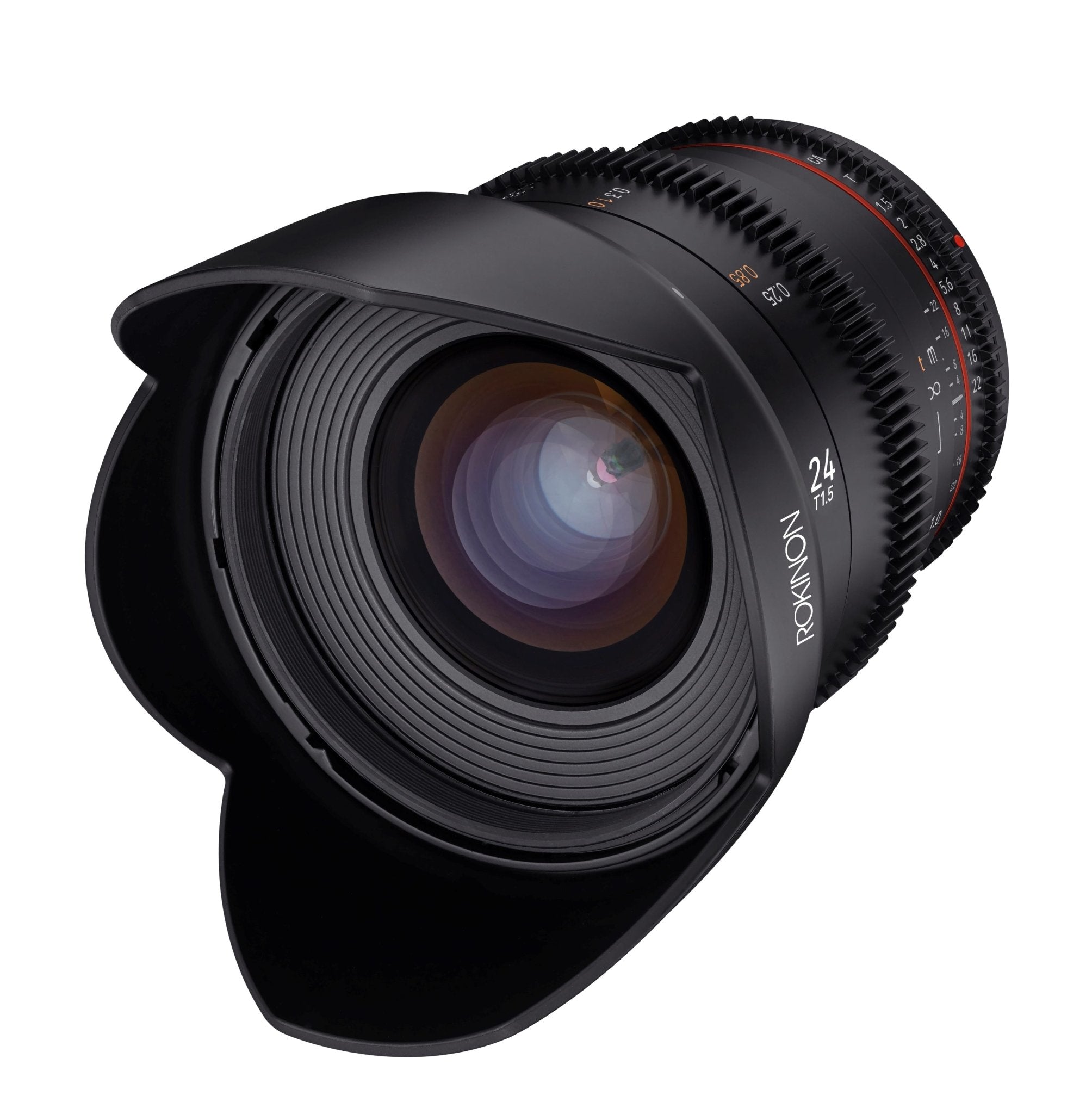 24, 35, 50, 85mm T1.5 Cine DSX Lens Bundle – Rokinon 24, 35, 50, 85mm T1.5 Cine DSX Lens Bundle – Rokinon