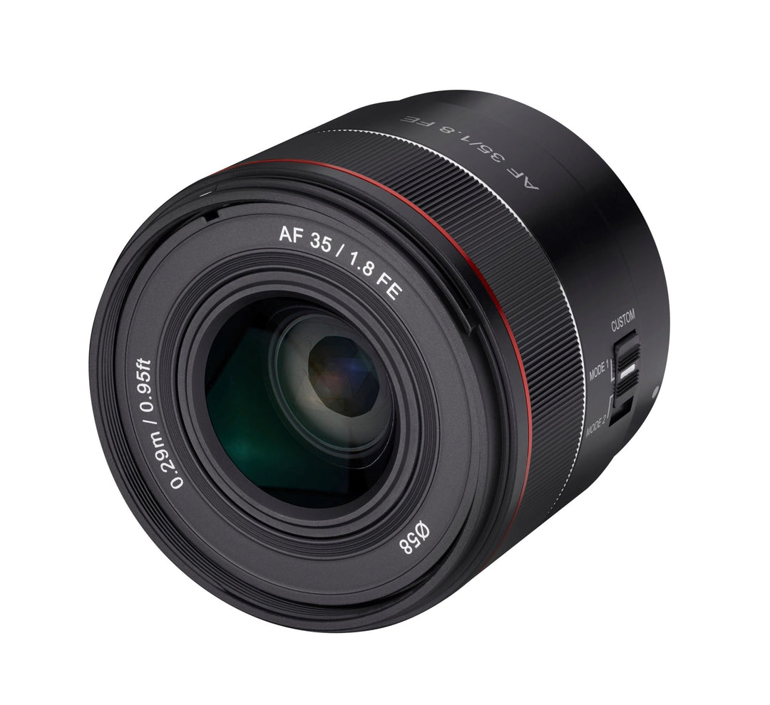 35mm F1.8 AF Compact Full Frame Wide Angle with Lens Station (Sony E) - Rokinon