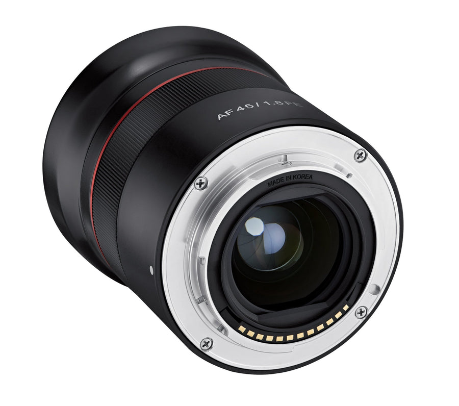45mm F1.8 AF Compact Full Frame with Lens Station (Sony E) - Rokinon