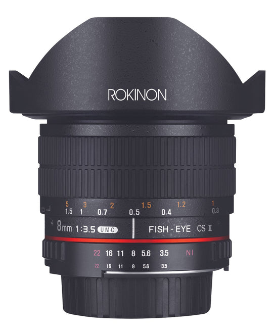 8mm F3.5 HD Fisheye - Rokinon