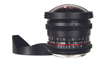 8mm T3.8 Compact HD Fisheye Cine - Rokinon